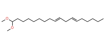 9,12-Octadecadienal dimethyl acetal